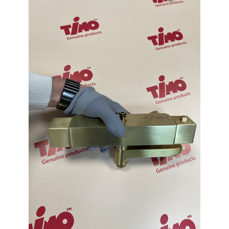Душевая система Timo Tetra-thermo SX-0169/17 с термостатом Золото матовое