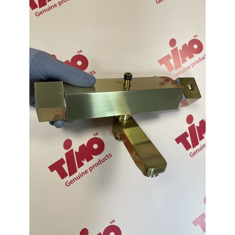 Душевая система Timo Tetra-thermo SX-0169/17 с термостатом Золото матовое