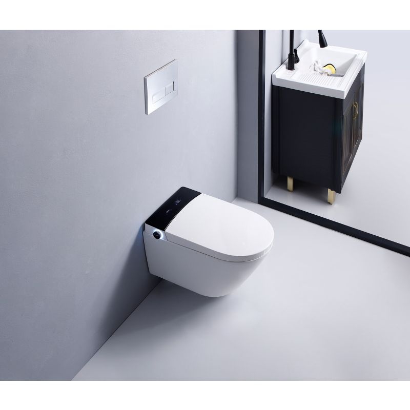 Электронный унитаз-биде подвесной с инсталляцией TIMO TЕ-751B