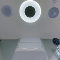 Душевая кабина Timo Lux TL-1501-T-STUN, 110 x 95 см, стекло прозрачное, профиль хром, хамам