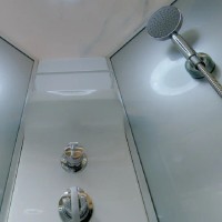 Душевая кабина Timo Lux TL-1503-T-STUN, 100 x 100 см, стекло прозрачное, профиль хром, хамам