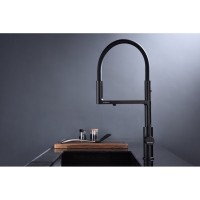 Смеситель Paulmark Tornado To213402-AN для кухонной мойки, с подключением к фильтру, антрацит