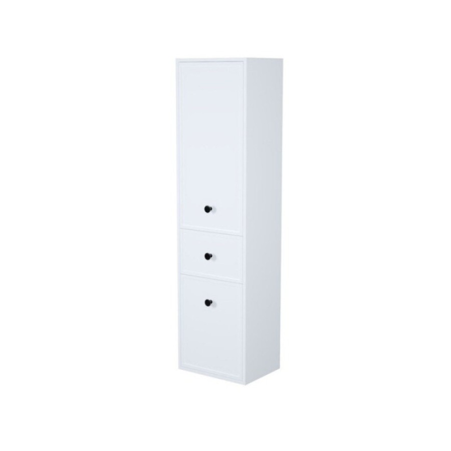 Пенал Iddis Torr TOR40W0i97, 40 см, подвесной, белый матовый