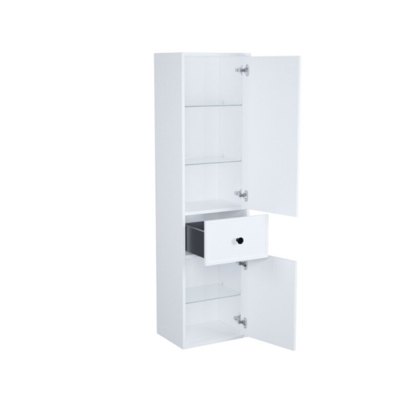 Пенал Iddis Torr TOR40W0i97, 40 см, подвесной, белый матовый