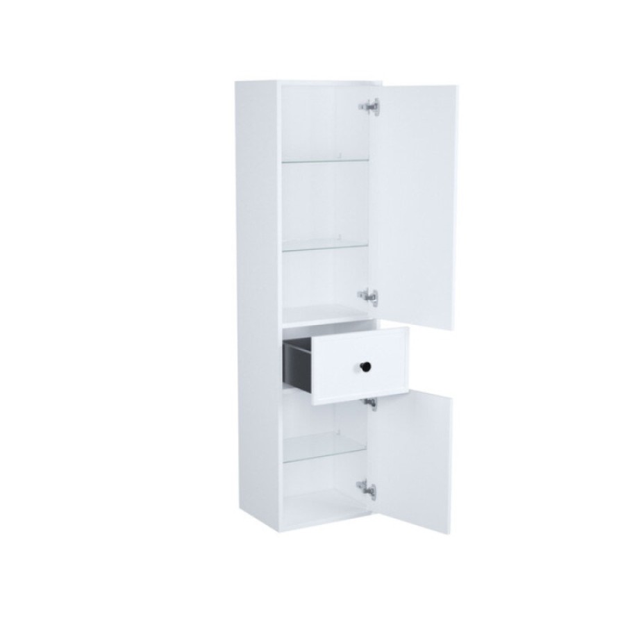 Пенал Iddis Torr TOR40W0i97, 40 см, подвесной, белый матовый
