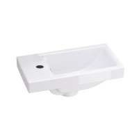 Тумба с раковиной Iddis Torr TOR40W1i95K 40 см подвесная, белая