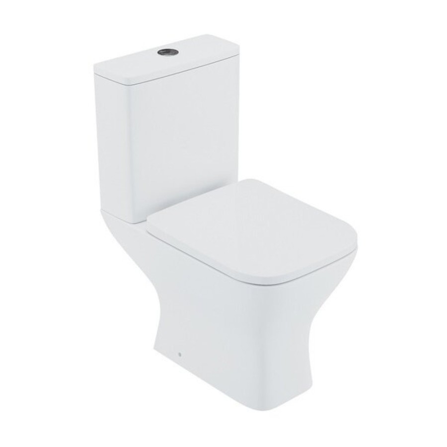 Напольный унитаз Iddis Torr TORRDSEi24 37.3 x 60.5 x 79 см безободковый с сиденьем Soft Close, белый