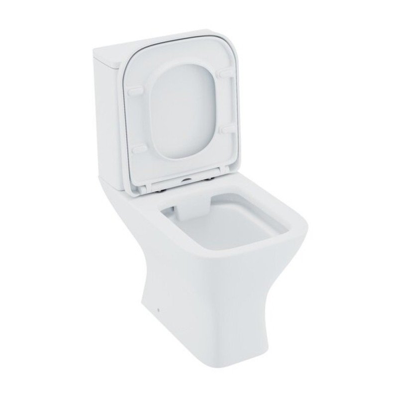 Напольный унитаз Iddis Torr TORRDSEi24 37.3 x 60.5 x 79 см безободковый с сиденьем Soft Close, белый