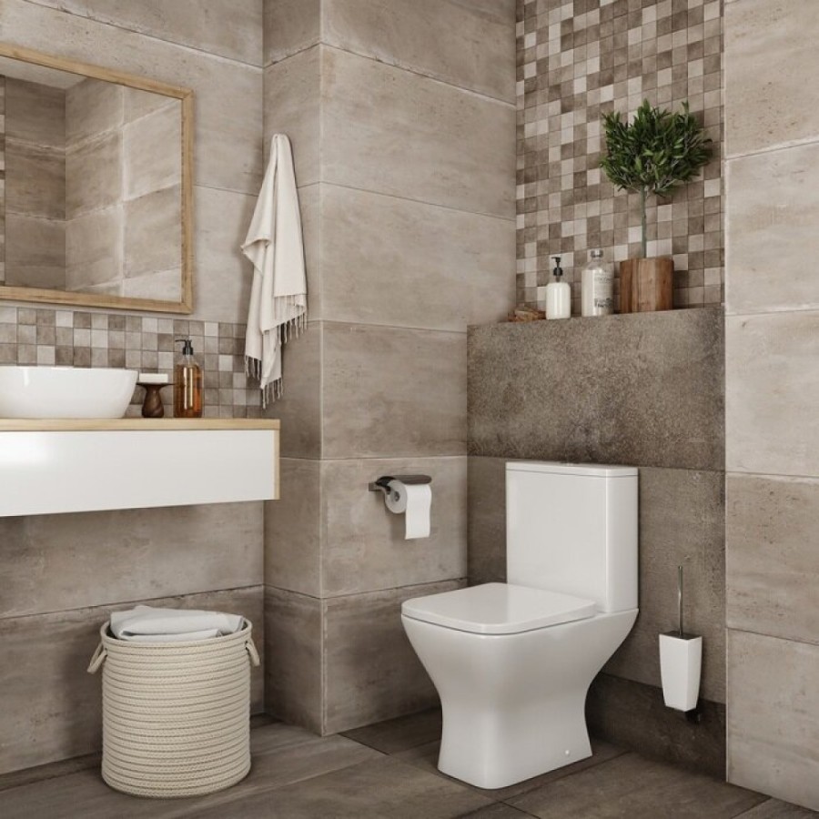 Напольный унитаз Iddis Torr TORRDSEi24 37.3 x 60.5 x 79 см безободковый с сиденьем Soft Close, белый