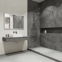 Душевая система Iddis Torr TORSBBTi06-S термостатическая, верхний душ, хром