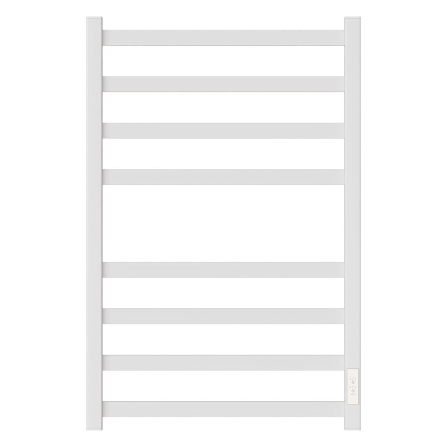 Полотенцесушитель электрический Apextermo Terra TR00185WM, ширина 50 см, высота 80 см, диммер справа, цвет белый матовый