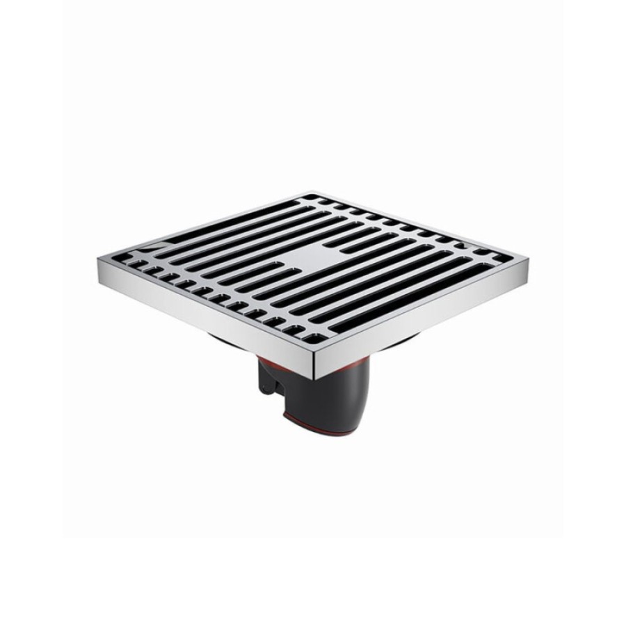 Душевой трап Orange,OT01-005cr 10 х 10 см, хром