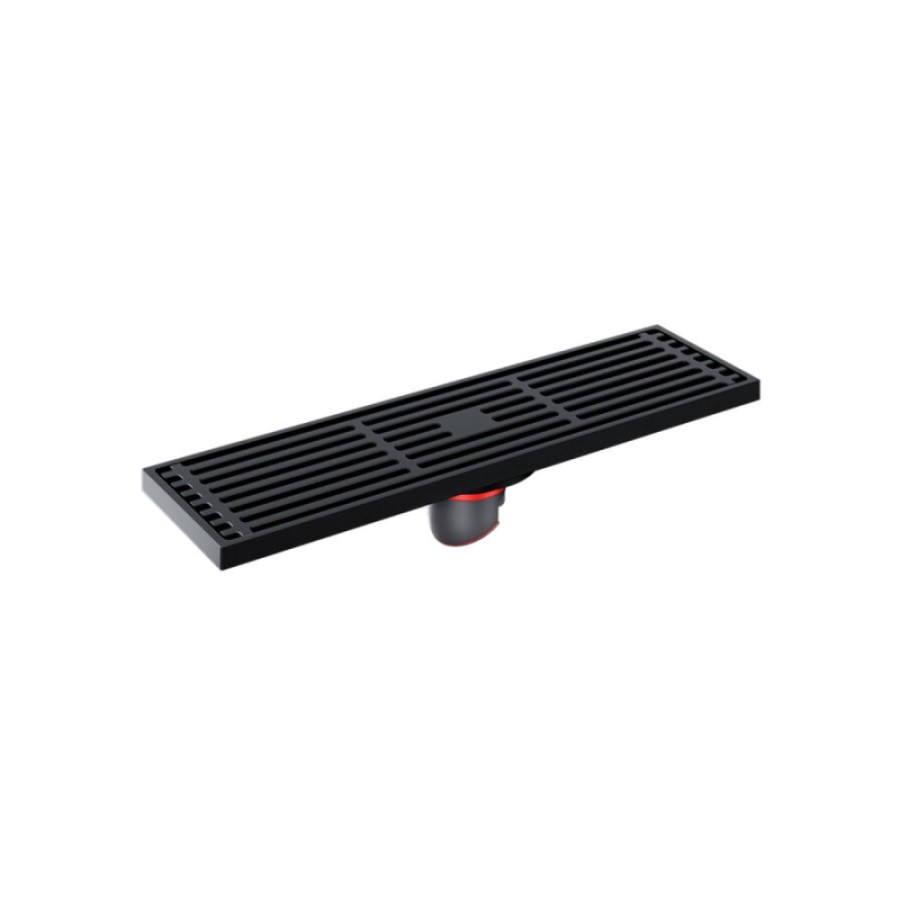 Душевой трап Orange,OT01-010b 30 х 8 см, черный