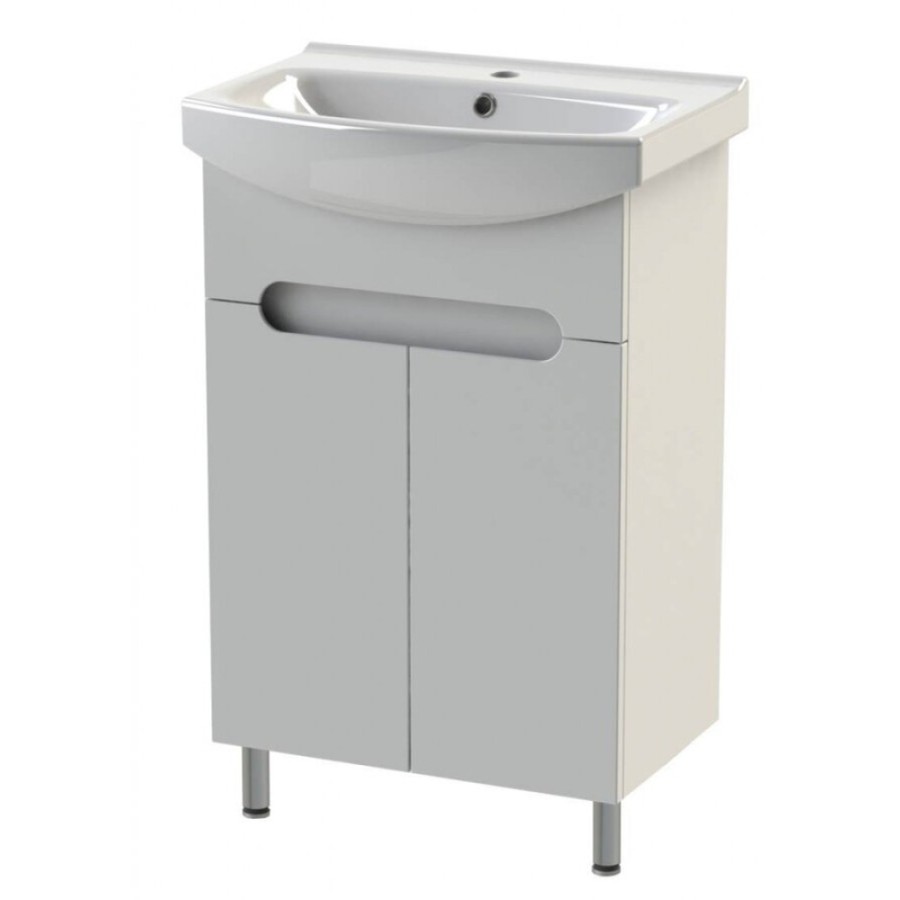 Тумба с раковиной Orange Rio, 55 см, белый, TR 55-01