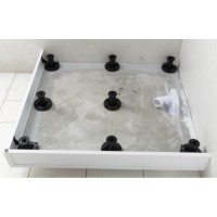 Душевой поддон Cezares TRAY-AS-A-100-30-W, 100 х 100 см, квадратный, искусственный камень, белый