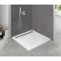 Душевой поддон Cezares TRAY-AS-A-90-30-W, 90 х 90 см, квадратный, искусственный камень, белый