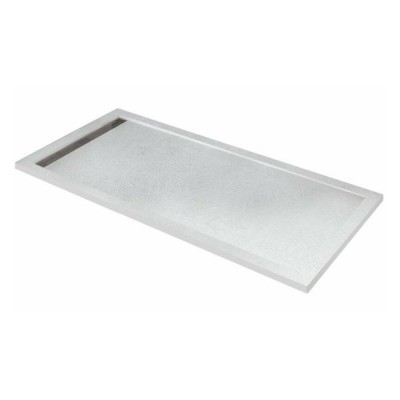 Душевой поддон Cezares TRAY-AS-AH-100/80-30-W, 100 х 80 см, прямоугольный, искусственный камень, белый