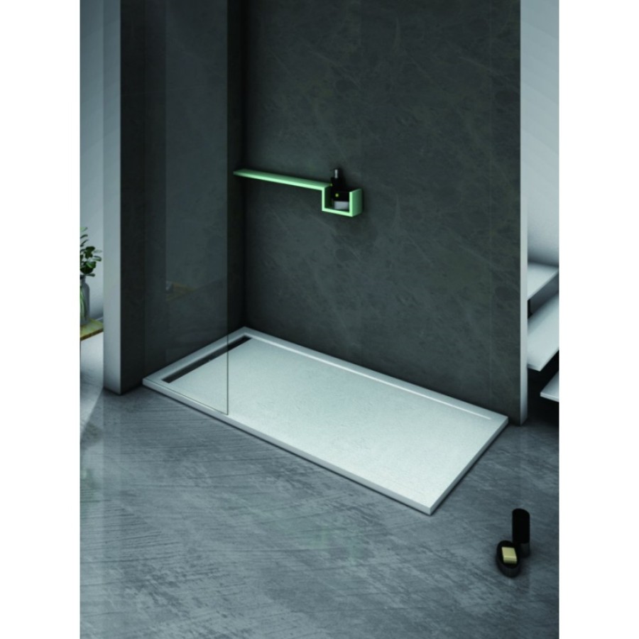 Душевой поддон Cezares Tray TRAY-AS-AH-100/90-30-W-AS 100 x 90 см из искусственного мрамора