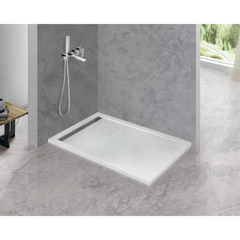 Душевой поддон Cezares TRAY-AS-AH-120/70-30-W, 120 х 70 см, прямоугольный, искусственный камень, белый