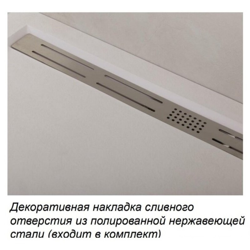 Душевой поддон Cezares TRAY-AS-AH-160/80-30-W, 160 х 80 см, прямоугольный, искусственный камень, белый