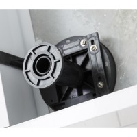 Душевой поддон Cezares TRAY-AS-RH-100/80-30-W-L, 100 х 80 см, асимметричный, искусственный камень, левый, белый