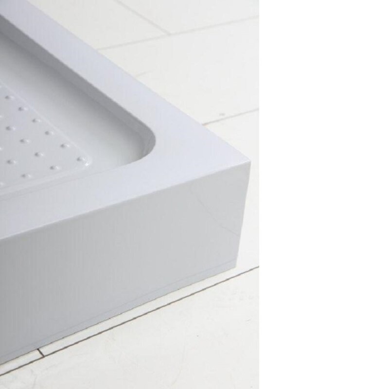 Душевой поддон BelBagno TRAY-BB-AH-120/100-15-W, 120 x 100 см, акриловый, прямоугольный, с сифоном, белый