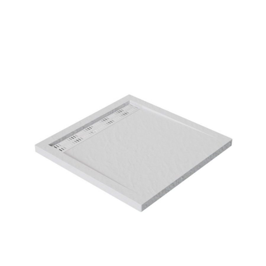 Душевой поддон BelBagno Due TRAY-BB-DUE-A-80-4-W0, 80 x 80 см, акриловый, квадратный, белый