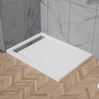 Душевой поддон BelBagno Due TRAY-BB-DUE-AH-100/80-4-W0, 100 x 80 см, акриловый, прямоугольный, белый
