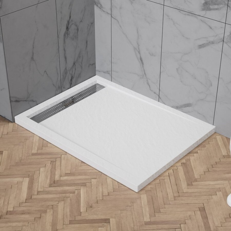 Душевой поддон BelBagno Due TRAY-BB-DUE-AH-100/80-4-W0, 100 x 80 см, акриловый, прямоугольный, белый