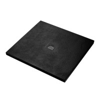 Душевой поддон BelBagno TRAY-MR-UNO-A-90-35-NERO-NO, 90 х 90 см, черный матовый, квадратный, сифон черный матовый