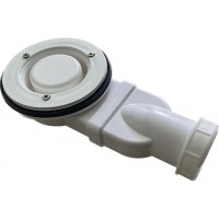 Душевой поддон BelBagno TRAY-MR-UNO-A-90-35-W-NO, 90 х 90 см, белый матовый, квадратный, сифон черный матовый
