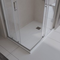 Душевой поддон BelBagno UNO, TRAY-MR-UNO-AH-160/90-35-W-CR, 160 х 90 см, прямоугольный, с сифоном, белый