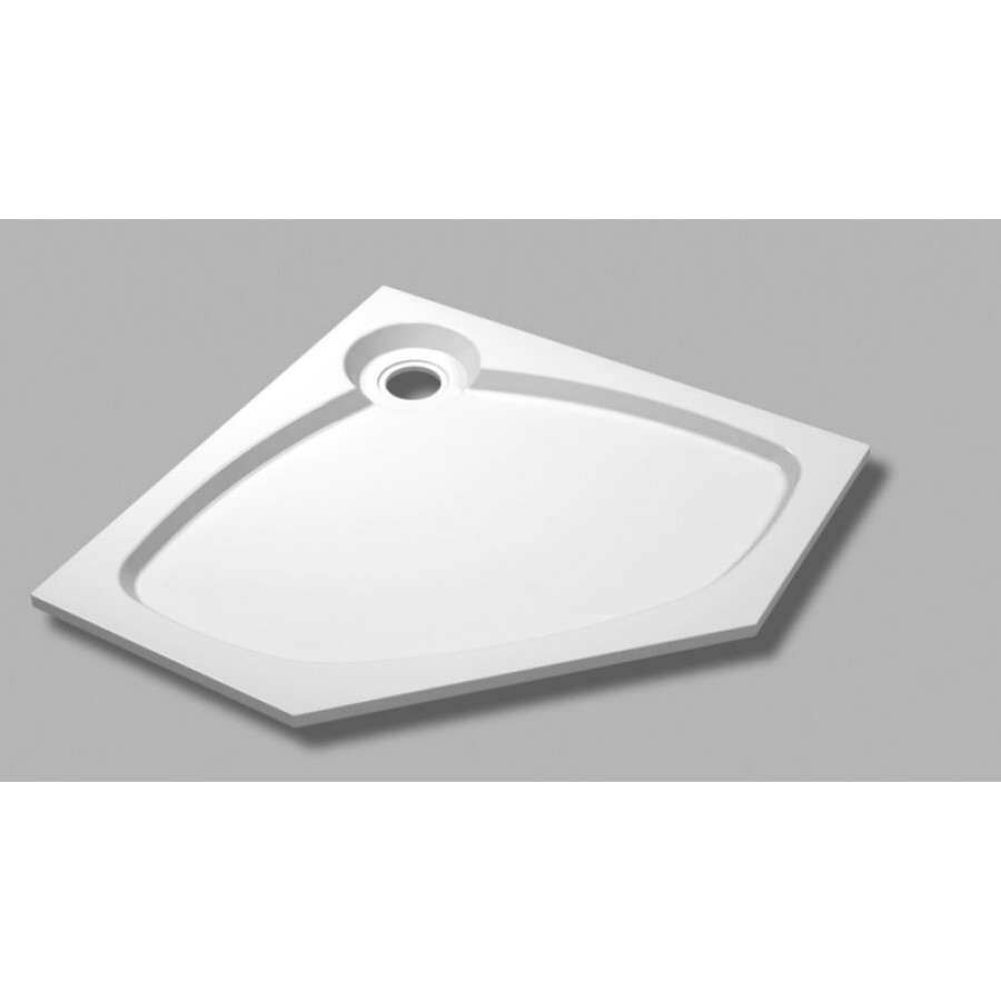 Поддон душевой Cezares Tray TRAY-S-P-100-56-W, 100 х 100 см, белый, из искусственного камня