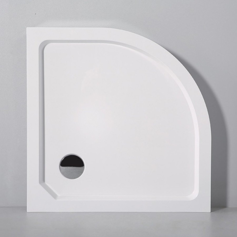 Душевой поддон Cezares Tray TRAY-SMC-R-80-550-150-W-SMC 80 x 80 см из стеклокомпозита (SMC)