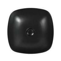 Раковина Aquanet Trend-1-MB, 273684, 40 x 40 x 14 см, накладная, черный матовый