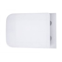 Подвесной безободковый унитаз Aquanet Trend 276396 W, крышка микролифт Slimseat, цвет белый
