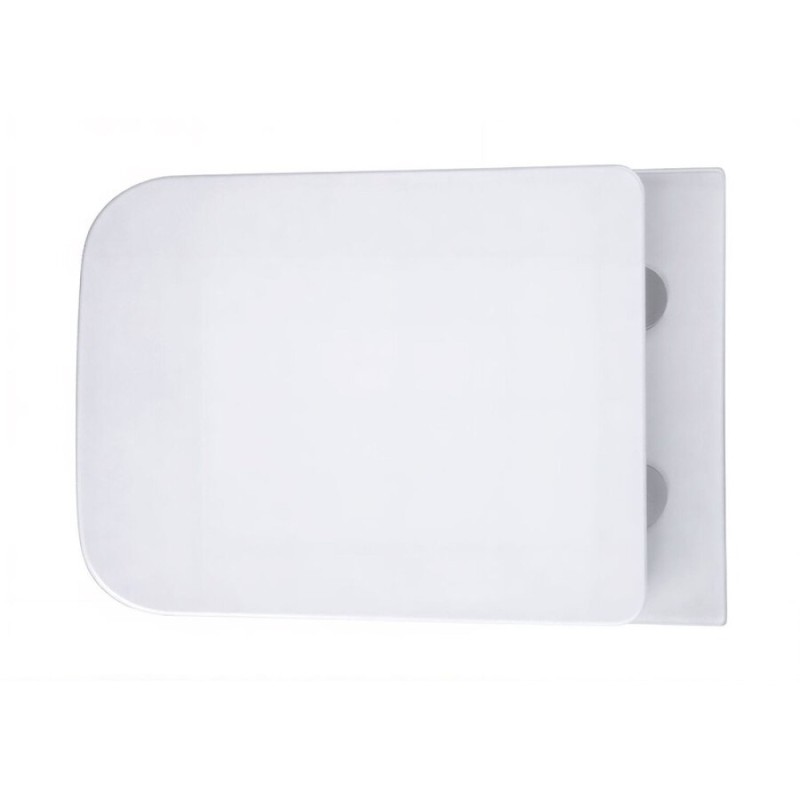 Подвесной безободковый унитаз Aquanet Trend 276396 W, крышка микролифт Slimseat, цвет белый