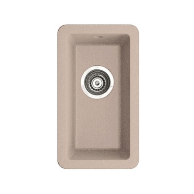 Мойка кухонная Iddis Tanto TU1P261i87, 26 см, искусственный камень, цвет песок