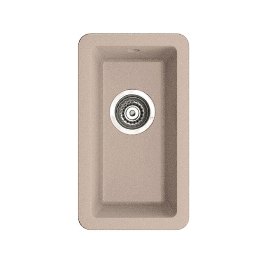 Мойка кухонная Iddis Tanto TU1P261i87, 26 см, искусственный камень, цвет песок
