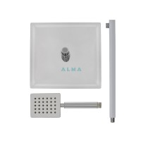 Душевая система ALMAes Weber TVZ-0806, термостатическая, с изливом, хром