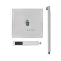 Душевая система ALMAes Elbe TVZ-0812, с изливом, хром