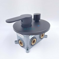 Душевая система ALMAes Sakari TVZ-0890, цвет черный матовый