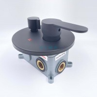 Душевая система ALMAes Sakari TVZ-0890, цвет черный матовый