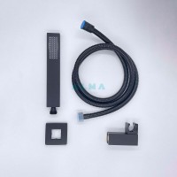 Душевая система ALMAes Teivaz TVZ-1805, цвет черный матовый