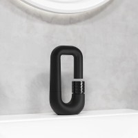 Смеситель для раковины Iddis Twist TWIBLBTi01, черный матовый
