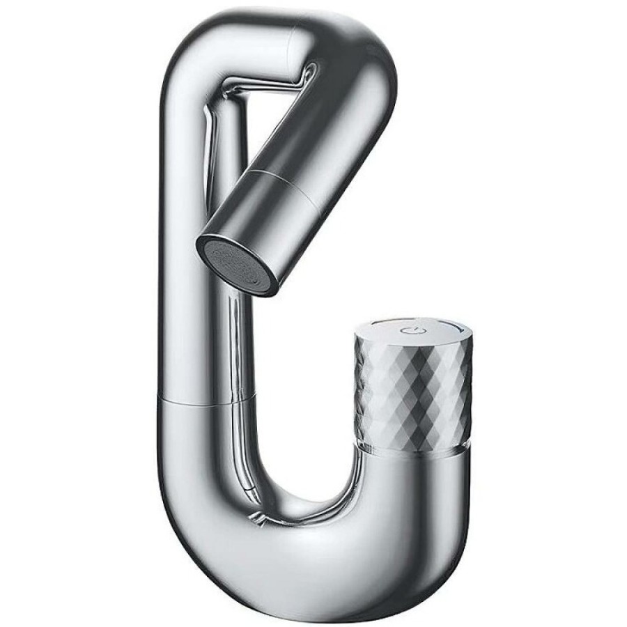 Смеситель для раковины Iddis Twist TWISBBTi01, хром глянцевый