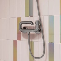 Смеситель для ванны и душа Iddis Twist TWISBBTi02WA, хром глянцевый