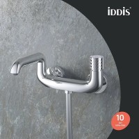 Смеситель для ванны и душа Iddis Twist TWISBBTi02WA, хром глянцевый