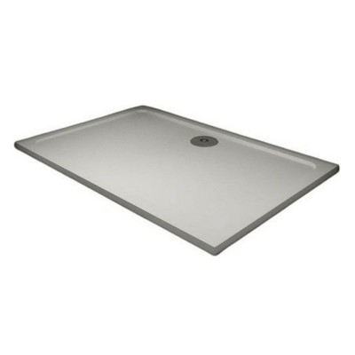 Душевой поддон Veconi Tezeo TZ09-12080PR-01-19C3 stone, 120 х 80 см, прямоугольный, белый глянцевый