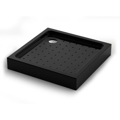 Душевой поддон Veconi Tezeo TZ52B-80-C5 acrylic, 80 х 80 см, квадратный, черный